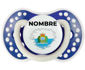 Bandera del efecto pincel de San Marino con nombre: Chupete lovi dynamic