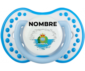 Bandera del efecto pincel de San Marino con nombre: Chupete lovi dynamic
