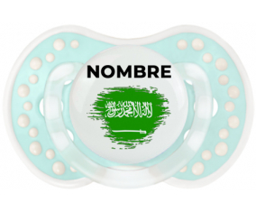 Efecto pincel de bandera Arabia Saudita con nombre: Chupete lovi dynamic
