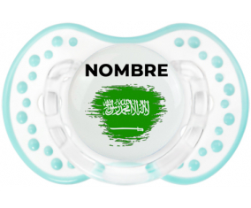 Efecto pincel de bandera Arabia Saudita con nombre: Chupete lovi dynamic
