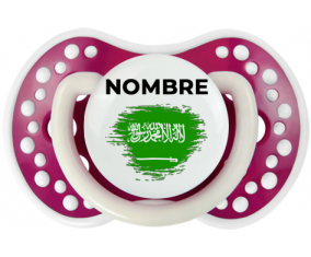 Efecto pincel de bandera Arabia Saudita con nombre: Chupete lovi dynamic