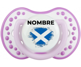 Bandera del efecto pincel de Escocia con nombre: Chupete lovi dynamic