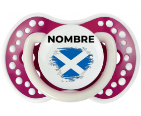 Bandera del efecto pincel de Escocia con nombre: Chupete lovi dynamic