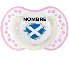 Bandera del efecto pincel de Escocia con nombre: Chupete lovi dynamic
