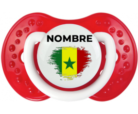 Bandera del efecto pincel senegalés con nombre: Chupete lovi dynamic