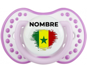 Bandera del efecto pincel senegalés con nombre: Chupete lovi dynamic