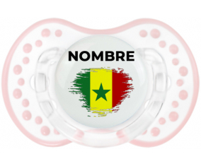 Bandera del efecto pincel senegalés con nombre: Chupete lovi dynamic