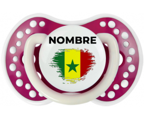Bandera del efecto pincel senegalés con nombre: Chupete lovi dynamic
