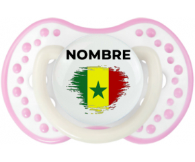 Bandera del efecto pincel senegalés con nombre: Chupete lovi dynamic