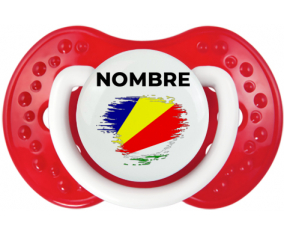 Bandera del efecto pincel Seychelles con nombre: Chupete lovi dynamic