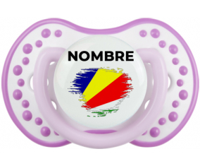 Bandera del efecto pincel Seychelles con nombre: Chupete lovi dynamic