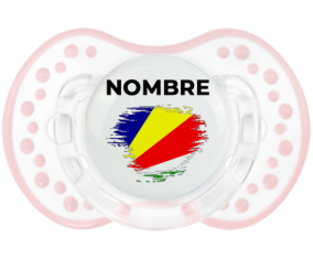Bandera del efecto pincel Seychelles con nombre: Chupete lovi dynamic