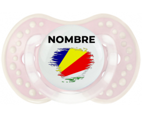 Bandera del efecto pincel Seychelles con nombre: Chupete lovi dynamic