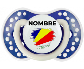 Bandera del efecto pincel Seychelles con nombre: Chupete lovi dynamic