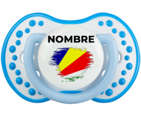Bandera del efecto pincel Seychelles con nombre: Chupete lovi dynamic