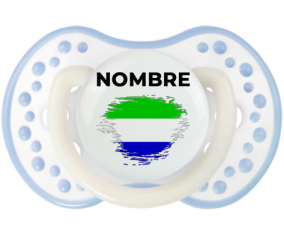 Bandera del efecto pincel de Sierra Leona con nombre: Chupete lovi dynamic