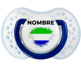 Bandera del efecto pincel de Sierra Leona con nombre: Chupete lovi dynamic