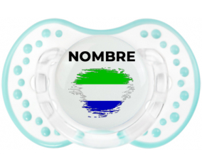 Bandera del efecto pincel de Sierra Leona con nombre: Chupete lovi dynamic
