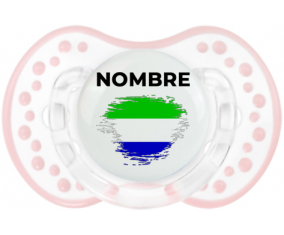 Bandera del efecto pincel de Sierra Leona con nombre: Chupete lovi dynamic
