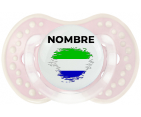 Bandera del efecto pincel de Sierra Leona con nombre: Chupete lovi dynamic
