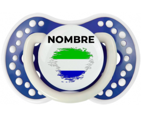 Bandera del efecto pincel de Sierra Leona con nombre: Chupete lovi dynamic
