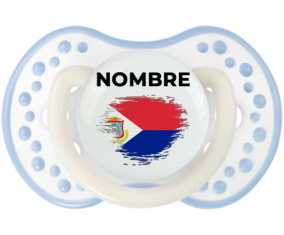 Sint Maarten bandera efecto pincel con nombre: Chupete lovi dynamic