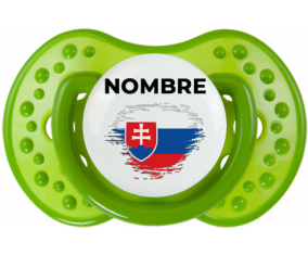 Bandera del efecto pincel de Eslovaquia con nombre: Chupete lovi dynamic