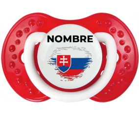 Bandera del efecto pincel de Eslovaquia con nombre: Chupete lovi dynamic