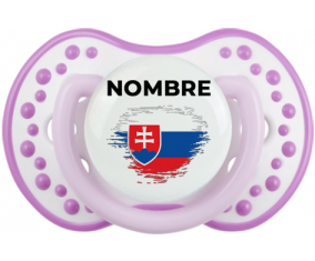Bandera del efecto pincel de Eslovaquia con nombre: Chupete lovi dynamic