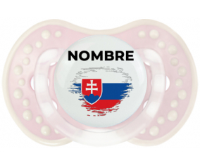 Bandera del efecto pincel de Eslovaquia con nombre: Chupete lovi dynamic