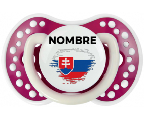 Bandera del efecto pincel de Eslovaquia con nombre: Chupete lovi dynamic