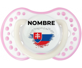 Bandera del efecto pincel de Eslovaquia con nombre: Chupete lovi dynamic