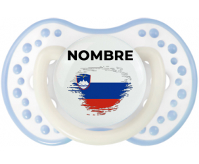Bandera del efecto pincel eslovenia con nombre: Chupete lovi dynamic