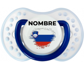 Bandera del efecto pincel eslovenia con nombre: Chupete lovi dynamic