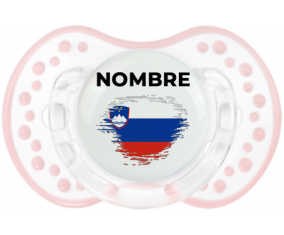 Bandera del efecto pincel eslovenia con nombre: Chupete lovi dynamic
