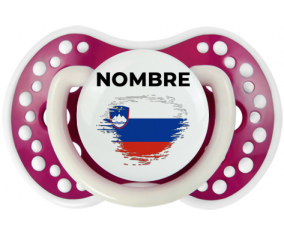 Bandera del efecto pincel eslovenia con nombre: Chupete lovi dynamic