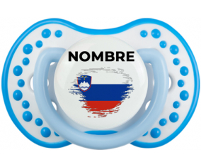 Bandera del efecto pincel eslovenia con nombre: Chupete lovi dynamic