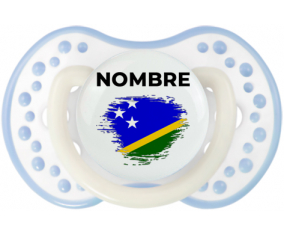 Bandera del efecto pincel de las Islas Salomón con nombre: Chupete lovi dynamic