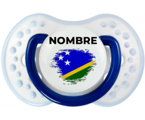 Bandera del efecto pincel de las Islas Salomón con nombre: Chupete lovi dynamic