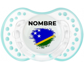 Bandera del efecto pincel de las Islas Salomón con nombre: Chupete lovi dynamic