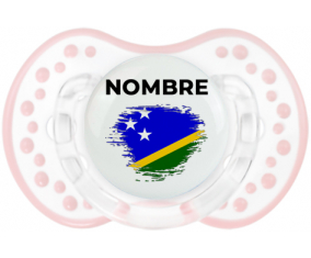 Bandera del efecto pincel de las Islas Salomón con nombre: Chupete lovi dynamic