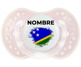 Bandera del efecto pincel de las Islas Salomón con nombre: Chupete lovi dynamic