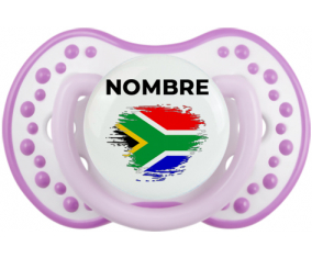 Bandera del efecto pincel sudafricano con nombre: Chupete lovi dynamic