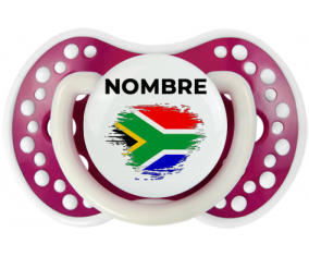 Bandera del efecto pincel sudafricano con nombre: Chupete lovi dynamic