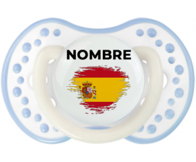 Bandera del efecto pincel de España con nombre: Chupete lovi dynamic