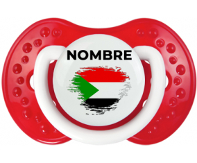 Bandera del efecto pincel de Sudán con nombre: Chupete lovi dynamic