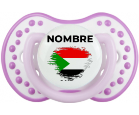 Bandera del efecto pincel de Sudán con nombre: Chupete lovi dynamic
