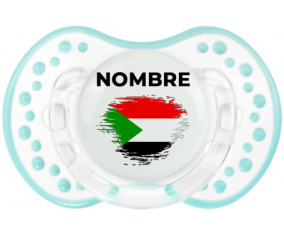 Bandera del efecto pincel de Sudán con nombre: Chupete lovi dynamic