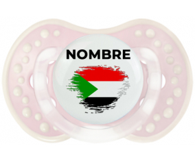 Bandera del efecto pincel de Sudán con nombre: Chupete lovi dynamic