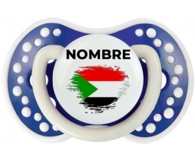 Bandera del efecto pincel de Sudán con nombre: Chupete lovi dynamic